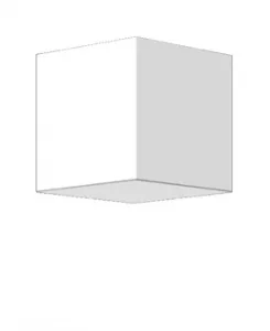 Потолочный светодиодный светильник IZAR CUBE S 440 WH LED 4000K