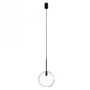 Подвесной светильник Nowodvorski Sphere M Transparent/Black 7848