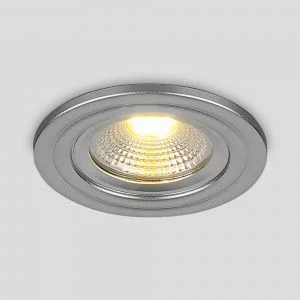 Встраиваемый точечный LED светильник серебро 9902 LED 3W COB SL серебро Elektrostandard a038458