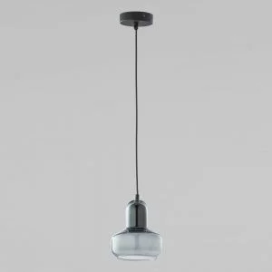 Подвесной светильник со стеклянным плафоном TK Lighting Vichy Black 2320