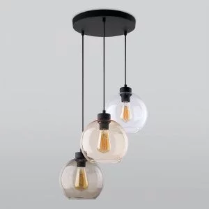 Подвесной светильник со стеклянными плафонами TK Lighting Cubus 2831