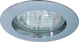 Светильник встраиваемый Feron DL307 потолочный MR16 G5.3 хром
