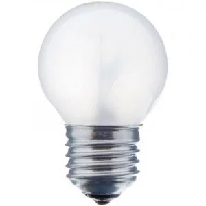 Лампочка Osram P45 40Вт Е27 / E27 230В шар матовый