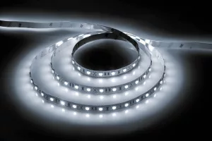 Светодиодная LED лента Feron LS606, 60SMD(5050)/m 14.4W/m 12V 3m 6500К с адаптером с вилкой в комплекте