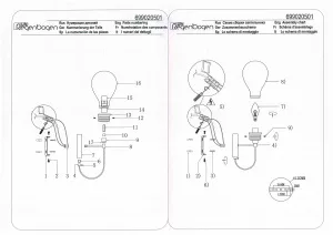 Настенный светильник MW-Light Атмосфера бронзовый 699020501