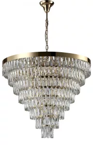 Люстра Crystal Lux ABIGAIL SP22 D820 GOLD/TRANSPARENT