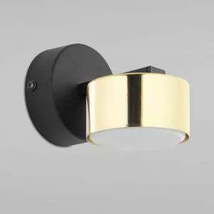 Настенный светильник TK Lighting Dallas Gold Black 6090