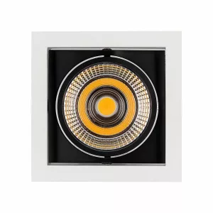 Светильник CL-KARDAN-S152x152-25W White6000 (WH-BK, 30 deg)