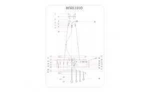 Потолочный светильник MW-Light Жаклин 465011010