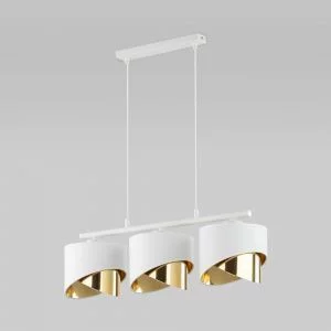 Подвесной светильник с тканевыми абажурами TK Lighting Grant White 4821