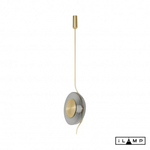 Подвесной светильник iLamp STEREO 9285P GOLD&SMOKY