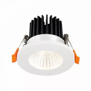 Св-к встр. Белый LED 1*10W 4000K 900Lm Ra>90 38° IP20 D80xH60 170-240V Встраиваемые светильники ST704.548.10