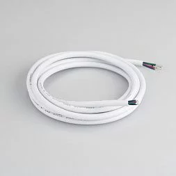 Провод питания ARL-MOONLIGHT-20AWG-4W-D4.5-CU-2000 White (Arlight, Закрытый)