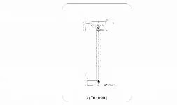 Напольный светильник MW-Light Афродита бронзовый 317040901