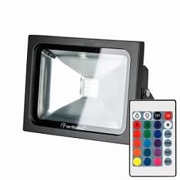 Светодиодный прожектор AR-FLB-20W-220V RGB (IR ПДУ Карта 24кн)