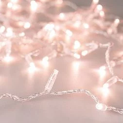 Светодиодная гирлянда ARD-STRING-CLASSIC-1000-CLEAR-100LED-PULSE Rose Gold (230V, 7W) (Ardecoled, IP65)