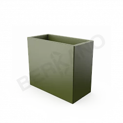 Кашпо Cubric 70*80 DB Olive green