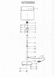 Настольный светильник MW-Light Кроун 627030501