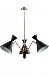 Люстра Crystal Lux JOVEN SP3 GOLD/BLACK