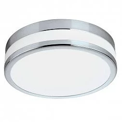 94998 Светодиодный настенно-потолочный светильник LED PALERMO, 11W (LED), Ø225, IP44, сталь, хром/сатиновое EGLO