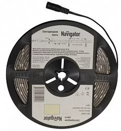 СД Лента Navigator 71 443 NLS-5050W60-14.4-IP65-12V-Pro R5