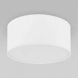 Потолочный светильник с тканевым абажуром TK Lighting Rondo White 1086