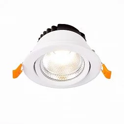 Св-к встр. Белый LED 1*24W 4000K 1 800Lm Ra80 24° IP20 D138xH88 220-240V Встраиваемые светильники ST211.548.24.24