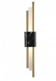 Бра Crystal Lux CARTA AP6W LED BLACK/BRASS